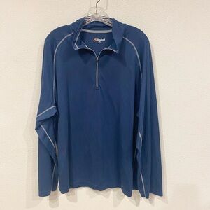 Cloudveil mens 1/4 zip Size XXL EUC
